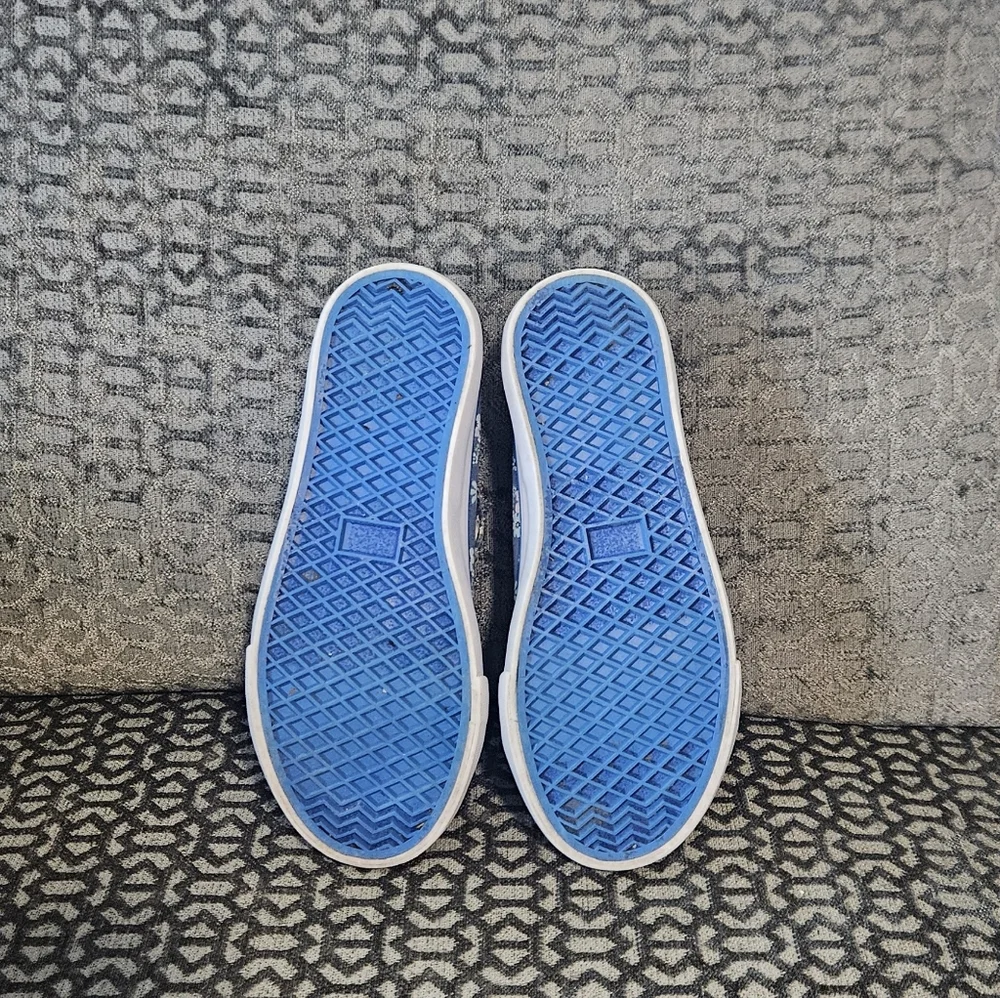 Floral Kids Slip-On Sneakers